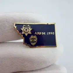 1990 Montana State ARPOC Police Pin - Conference?