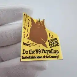 1989 Puyallup Fair Pin - Dancing Pig In Hat
