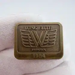 Wing Elite Honda Motorcycles 1984 Pin