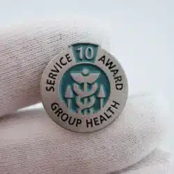 Group Health 10 Years Employee Service Award Pin