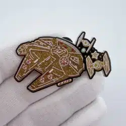 Disney Parks Star Wars Millennium Falcon Gingerbread Cookie Pin