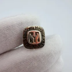 Tiffany & Co. Los Angeles California Children's Hospital Pin - Sterling