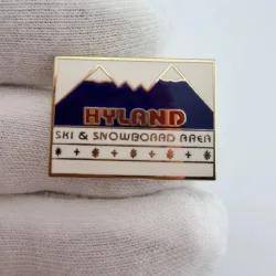 Hyland Hills Ski & Snowboard Area Pin Brooch - Minnesota