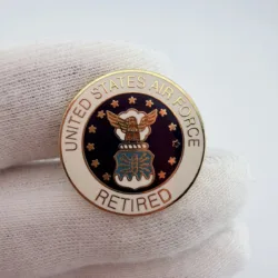 U.S. United States Air Force Retired Pin