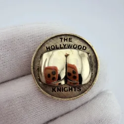 1980 The Hollywood Knights Movie Promotional Lapel Pin - Butt Cheeks