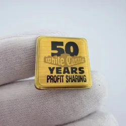 White Castle 50 Years Profit Sharing Lapel Pin