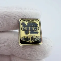 White Castle Y2 Crew Pin - I Worked It!