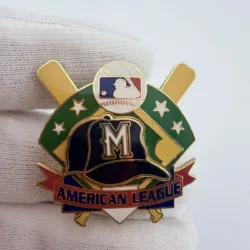 1997 Milwaukee Brewers Multilayer Lapel Pin by Peter David