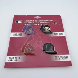 Arizona Diamondbacks Baseball Hat Pin Set