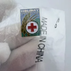 2003 ARC American Red Cross Holiday Heroes Labor Day Wheat Pin