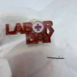 ARC American Red Cross Labor Day Donation Pin