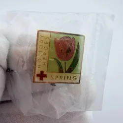 ARC American Red Cross Holiday Heroes Spring Tulip Pin
