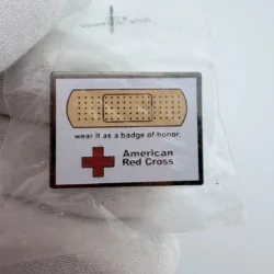ARC American Red Cross Bandaid Pin