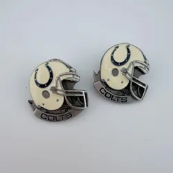 2 Indianapolis Colts Football Helmet Lapel Pins