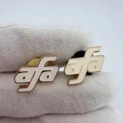 2 AFA Association of Flight Attendants Pins