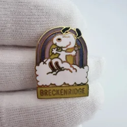 Snoopy Breckenridge Colorado Pin Brooch
