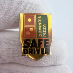 Domino's Pizza Safe Driver Pin - Read
