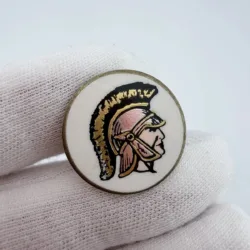 Spartan Helmet Gladiator Warrior Lapel Pin