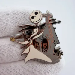 Jack Skellington and Zero Doghouse Pin - Disney Movie Club