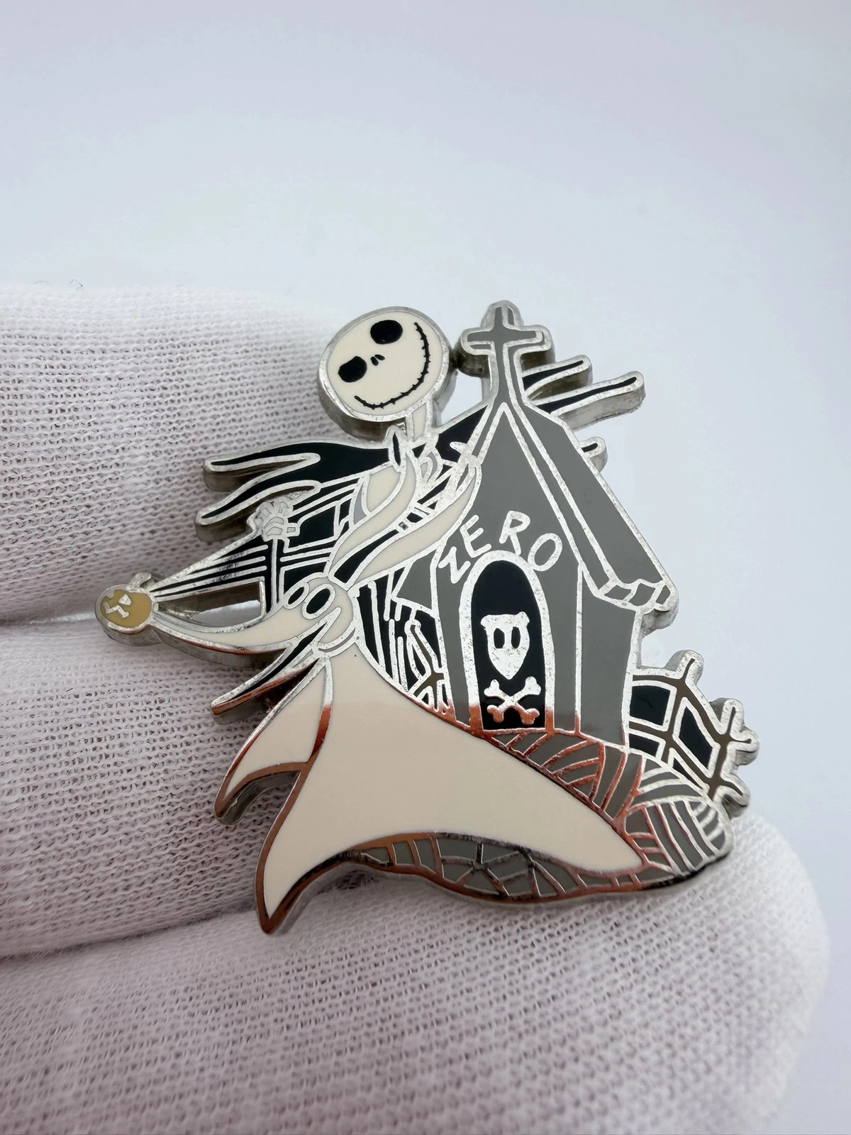 Jack Skellington and Zero Doghouse Pin - Disney Movie Club - Image 2