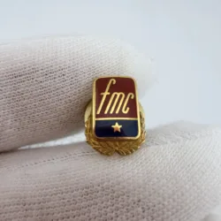 FMC Food Machinery Corp. Employee Service Award Pin - 1/10 10K GF - Balfour