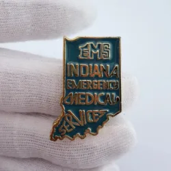 Indiana EMS Emergency Medical Services Pin