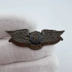 1972 American Legion Indiana Wings Pins - Membership Worker