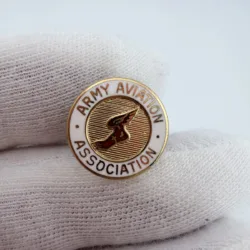 U.S. United States Army Aviation Association Pin - Bastian