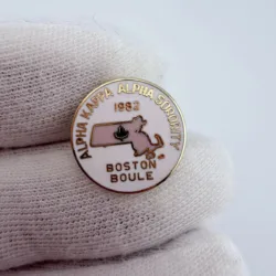 1982 AKA Alpha Kappa Alpha Sorority Pin - Boston Boule