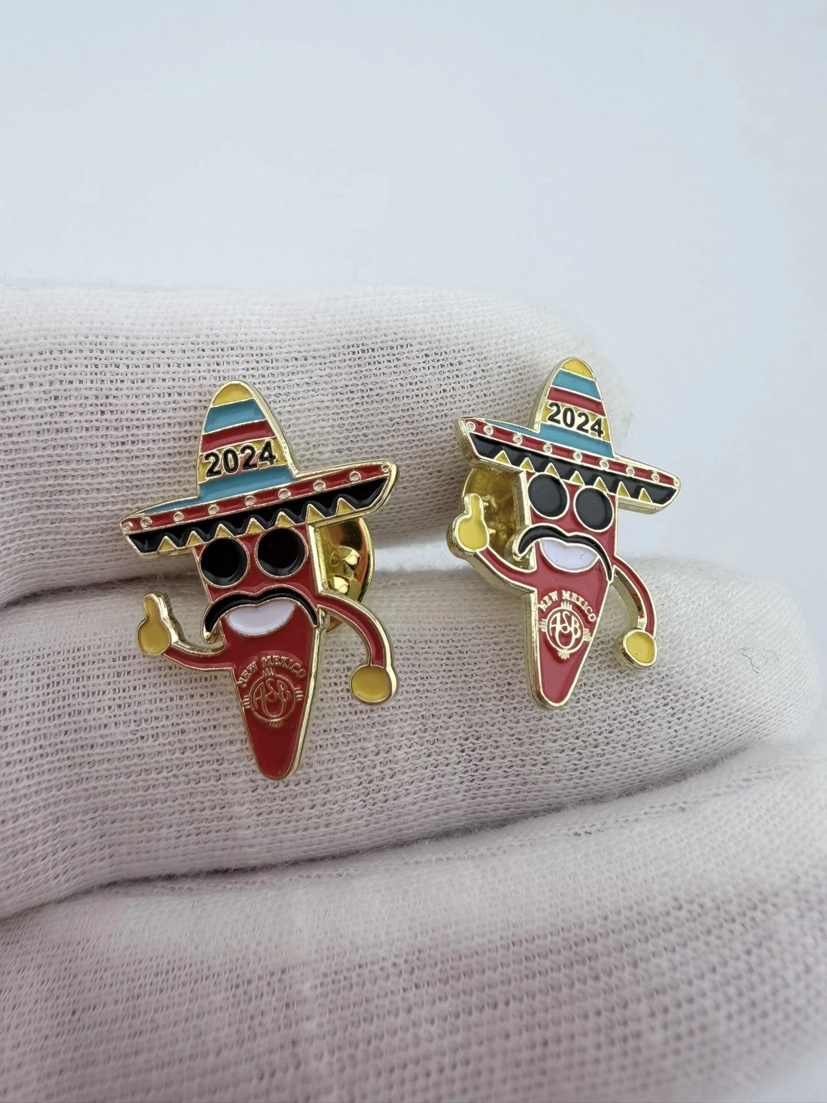 2024 ASBO Association of School Business Officials Chili Pepper Pins