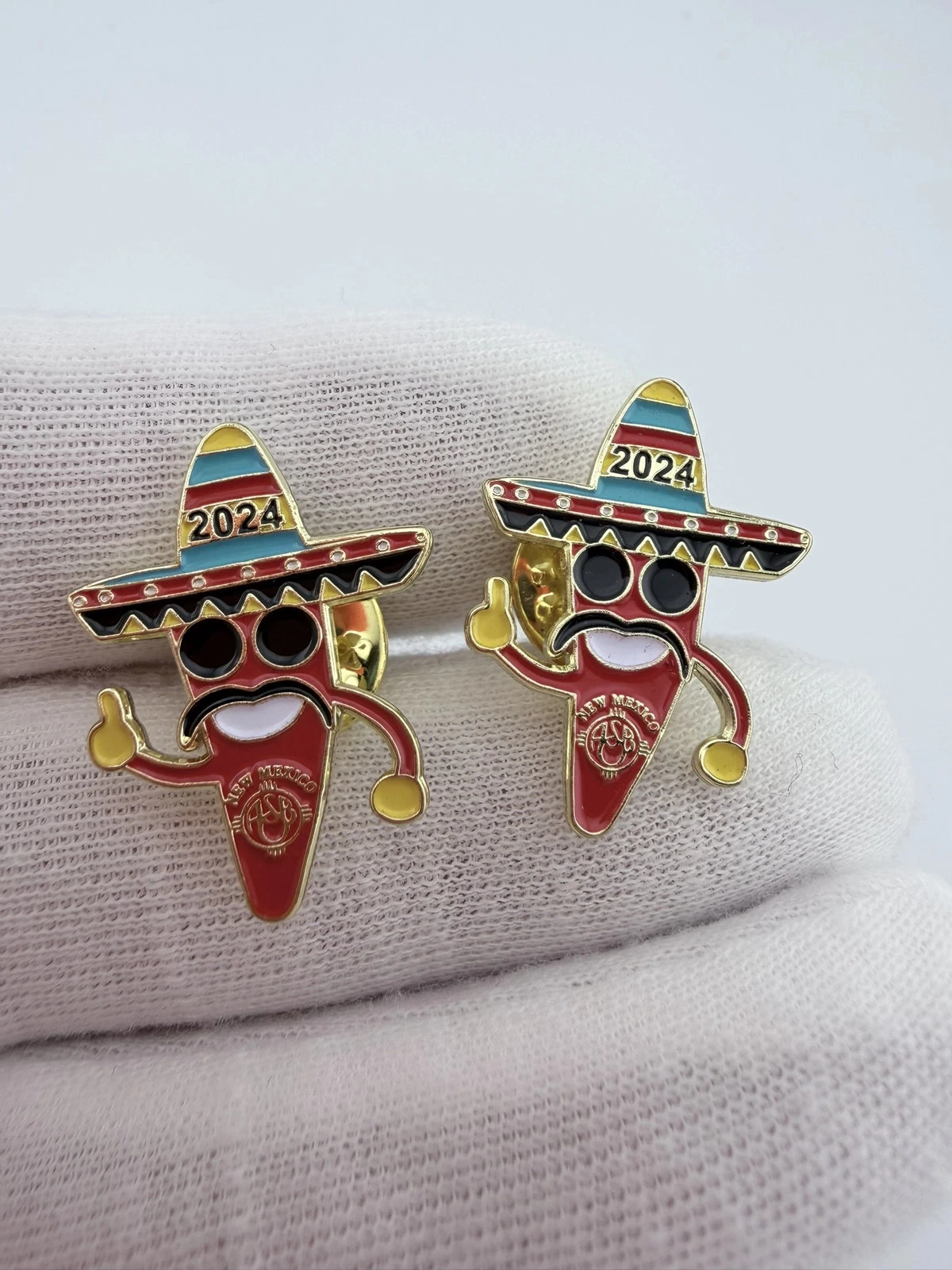 2024 ASBO Association of School Business Officials Chili Pepper Pins - Image 2