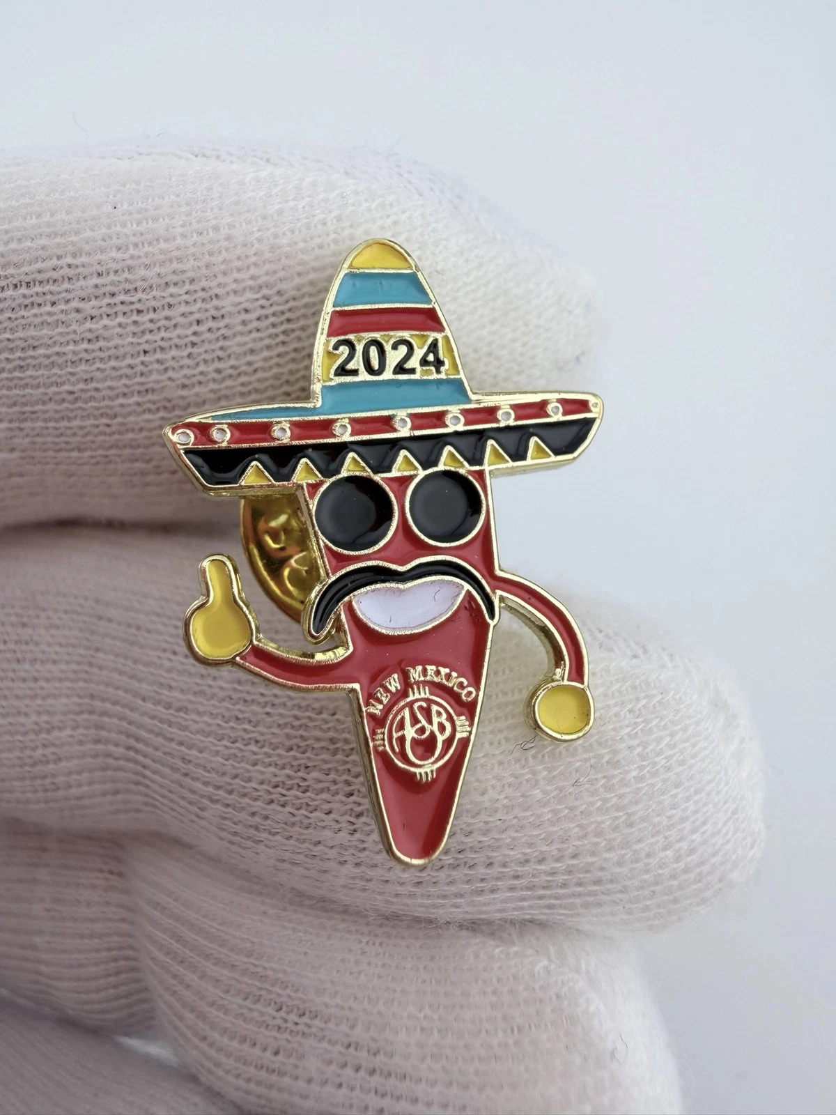 2024 ASBO Association of School Business Officials Chili Pepper Pins - Image 4