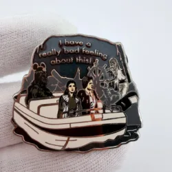 2012 Disney Star Wars in the Park - Han Solo, Leia, and Chewbacca Pirates Pin