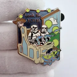 2012 Disney Star Wars in the Park - Storm Troopers On Toy Story Ride Pin