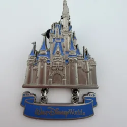 2008 Walt Disney World Cinderella's Castle Dangle Pin