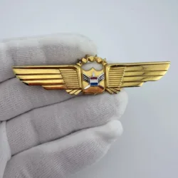 United Airlines Pilot Wings with 1 Stone - 10 - 14 Years - Vintage & Obsolete