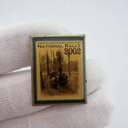 CMAUSA Christian Motorcycle Association National Rally 2002 Pin