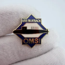 SS581 Submarine USS Blueback Pin - OMSI