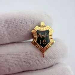 AMA American Motorcyclist Association 16 Year Member Pin