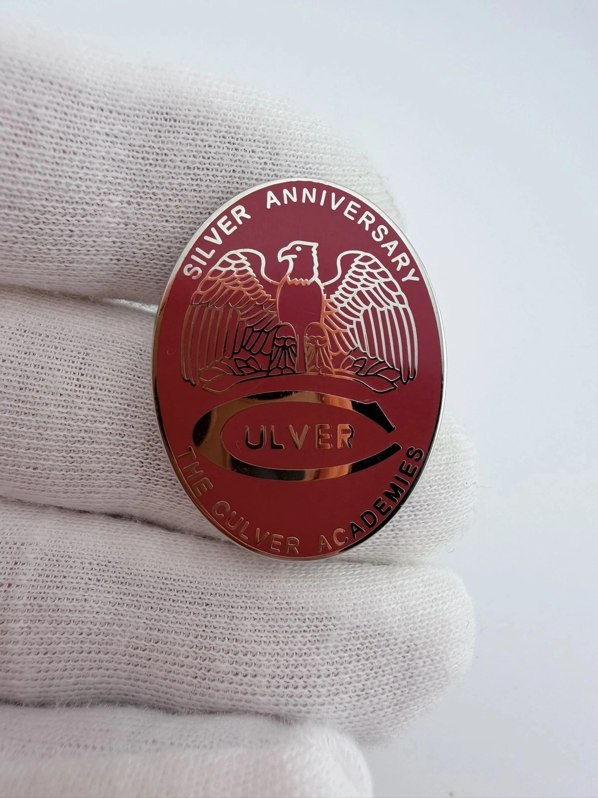 The Culver Academies 25 Year Silver Anniversary Reunion Pin - Indiana - Image 2