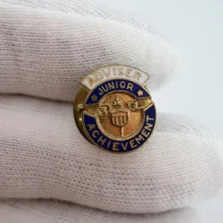 Vintage Junior Achievement Adviser Lapel Pin