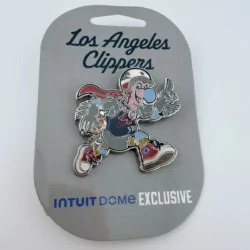 Los Angeles Clippers Chuck The Condor Mascot Pin - Intuit Dome Exclusive