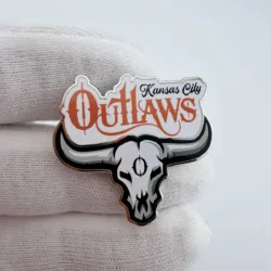 Kansas City Outlaws Lapel Pin - Professional Bull Riders