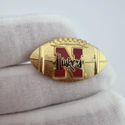 University of Nebraska Cornhuskers Football Shaped Pin