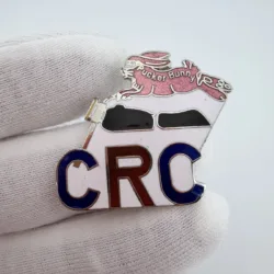 Unknown CRC Pucker Bunny Motorcycle Club Lapel Pin