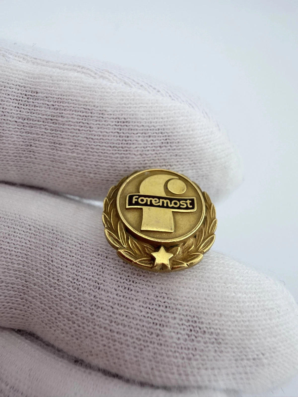 Foremost Dairy Employee Service Award Pin - 1/10 10K GF by Balfour - Image 2
