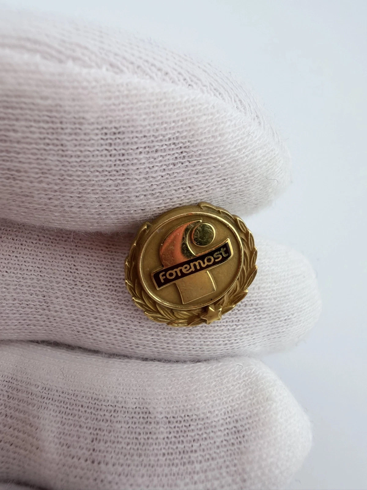 Foremost Dairy Employee Service Award Pin - 1/10 10K GF by Balfour - Image 3