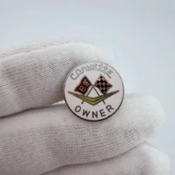 Vintage Corvette Owner Tie Tack Pin