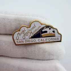 San Diego Model Railroad Museum Pin - Corrosion / Rust