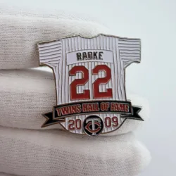 2009 Minnesota Twins 22 Raoke Hall Of Fame Jersey Pin